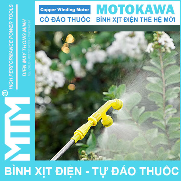 Binh Phun Xit Dien The He Moi Dao Thuoc Motokawa Phun Xit Tuoi Cay Tru Sau