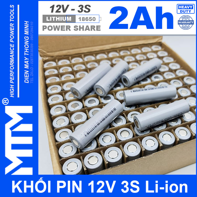 Cell Pin Lishen 12v 10a 2000mah Cao Cap