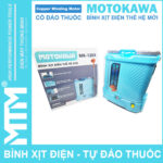 Gia Ban Binh Phun Xit Dien The He Moi Dao Thuoc Motokawa 12L 8Ah MK 12EX