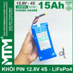 Tren Tay Khoi Pin 12v8 15Ah 30A 4S Mtm Cell 32140