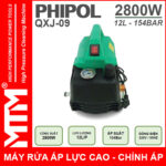 May Rua Xe Ap Luc Cao 220V 2800W 12L 154Bar Phipol QXJ09 Loi Dong Chinh Ap Phia Truoc 1