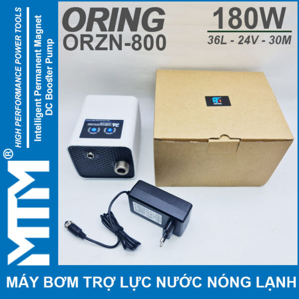 Chuyen Ban May Bom Tang Ap Tro Luc Nuoc Nong Lanh 24V 180W 36L 30M Oring ORZN 800