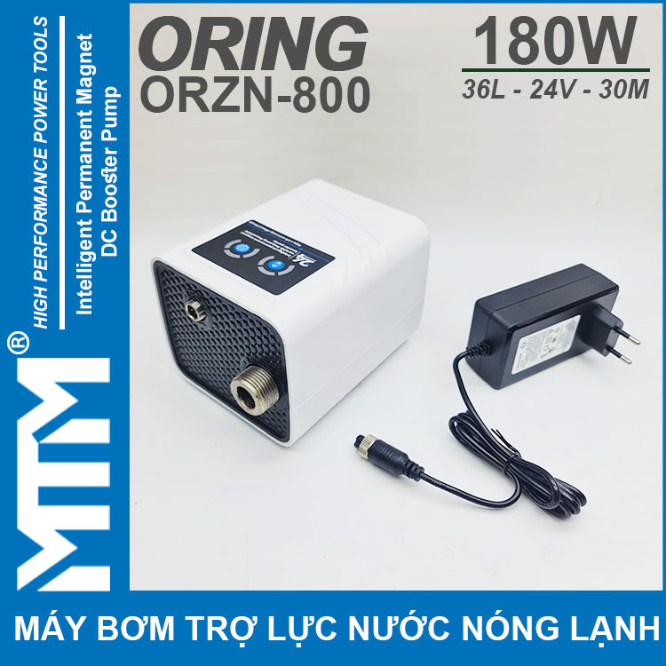 May Bom Tang Ap Tro Luc Nuoc Nong Lanh 24V 180W 36L 30M Oring ORZN 800