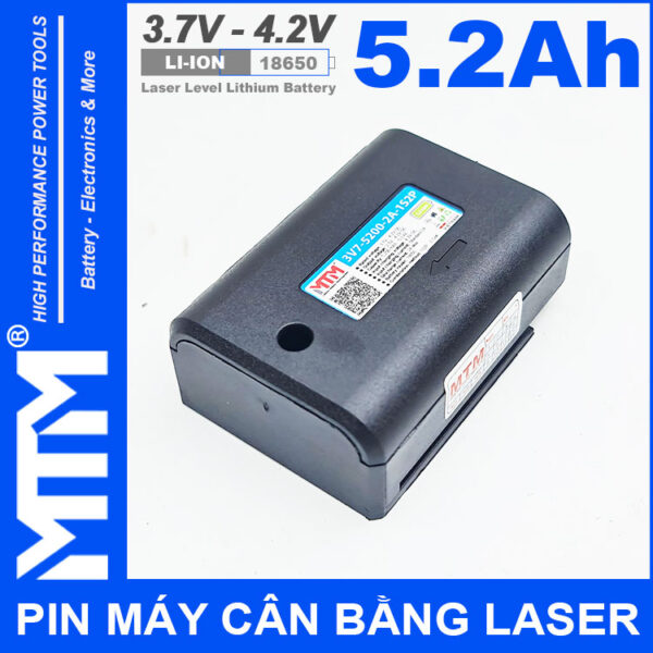 Pin May Ban Cot Can Bang Laser 5200mAh MTM Phai