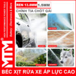 Bec Xit Rua Xe Ap Luc Cao Chinh Tia Chot Gai 1mm5 Su Dung Gia Dinh