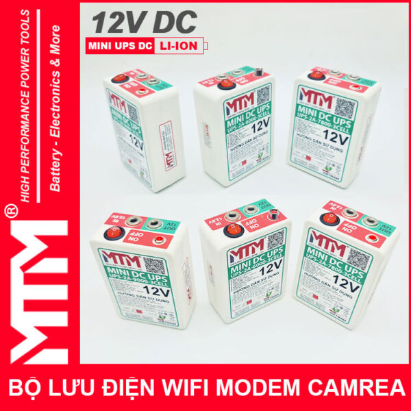 Ban Bu Luu Dien Wifi Modem Camera 12V 2A UPS DC 12V Chinh Hang