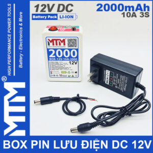 Bo Luu Dien DC 12V 10A 3S 2000mah MTM