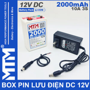 Bo Luu Dien DC 12V 10A 3S 2000mah MTM Chinh Hang