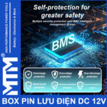 Bo Luu Dien DC 12V 10A 3S MTM BMS