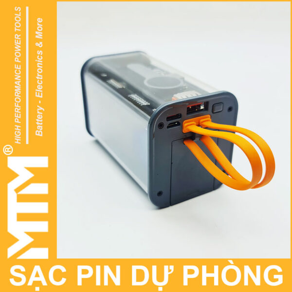 Gia Ban Pin Sac Du Phong 16000mah USB Micro TypeC Lightning LED Bao Pin Sac Nhanh Chinh Hang