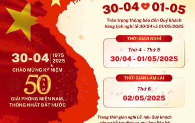 LICH NGHI LE 30 4 1 2 2025