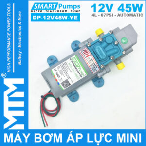 Ban May Bom Ap Luc Mini Tu Dong 12V 45W 4L Smartpumps DP 12V45W YE