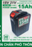Chuyen Ban Pin Makita Chong Soc 30 Cell 15Ah 80A Den Bao Pin Cell 2500mah