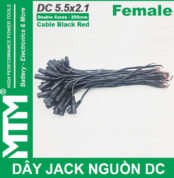 Day Jack DC 250mm Cai Female Jack Cable Adapter Plug Power Supply Cao Cap