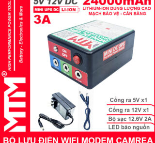 Bo Nguon Dien Du Phong Wifi Modem Camera 5V12V 3A 24000mah
