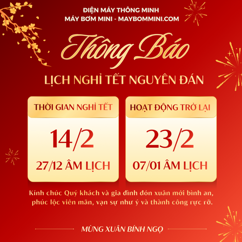 Lich Nghi Tet Nguyen Dan 2026 Maybommini Dienmaythongminh