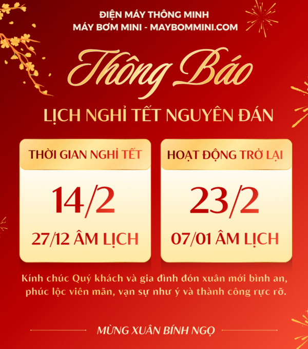 Lich Nghi Tet Nguyen Dan 2026 Maybommini Dienmaythongminh
