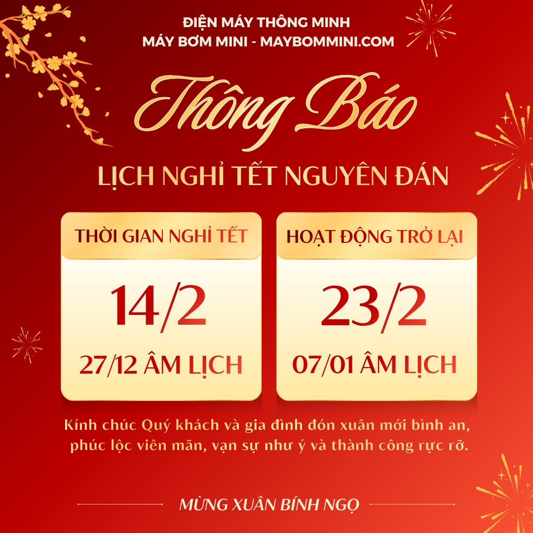 Lich Nghi Tet Nguyen Dan 2026 Maybommini Dienmaythongminh