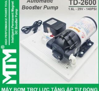 May Bom Tang Ap Tro Luc Nuoc RO Tu Dong TD 2600