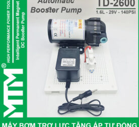 May Bom Tang Ap Tro Luc Nuoc RO Tu Dong TD 2600 Cao Cap Gia Re