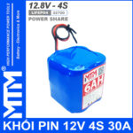 Ban Pin Sat 12v 6ah 30A 4S Vuong MTM