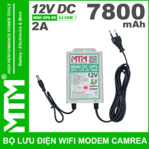 Bo Nguon Du Phong Wifi Modem Camera 12V 2A 7800mah