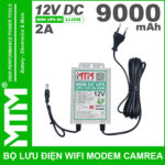 Bo Nguon Du Phong Wifi Modem Camera 12V 2A 9000mah