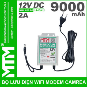 Bo Nguon Du Phong Wifi Modem Camera 12V 2A 9000mah