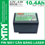 Pin May Ban Cot Can Bang Laser 1S4P 4 Cell 10400mah MTM