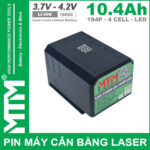 Pin May Ban Cot Can Bang Laser 1S4P 4 Cell 10400mah MTM LED