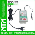 Ban Nguon Du Phong Wifi Modem Camera 12V 2A 9000mah