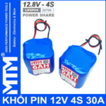 Gia Pin Sat 12v 6ah 30A 4S Vuong MTM